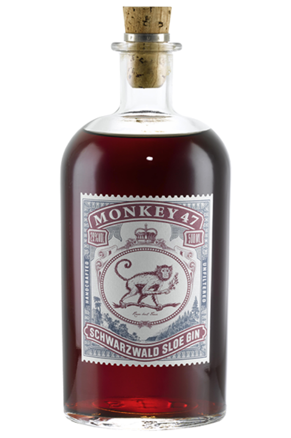 Monkey 47 Sloe Gin 29°, Schwarzwald, Deutschland