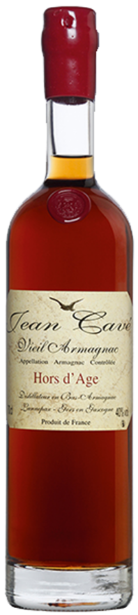 Armagnac Hors d'Age 40°  Jean Cavé, AOC Armagnac